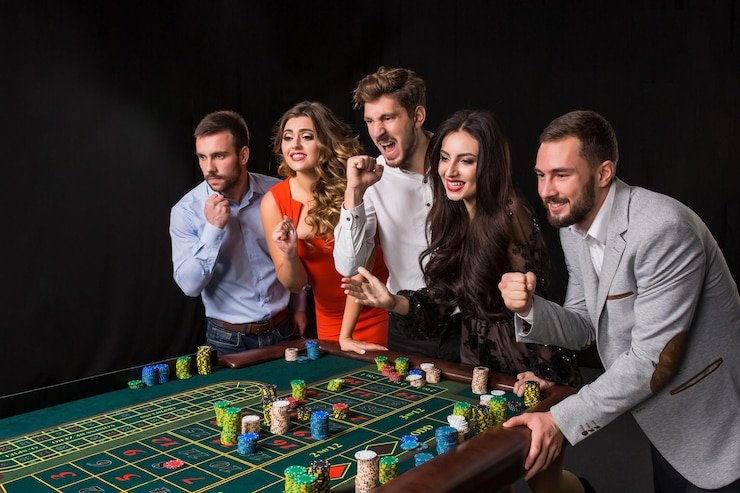 Meja roulette dengan status pembukaan dan durasi sesi